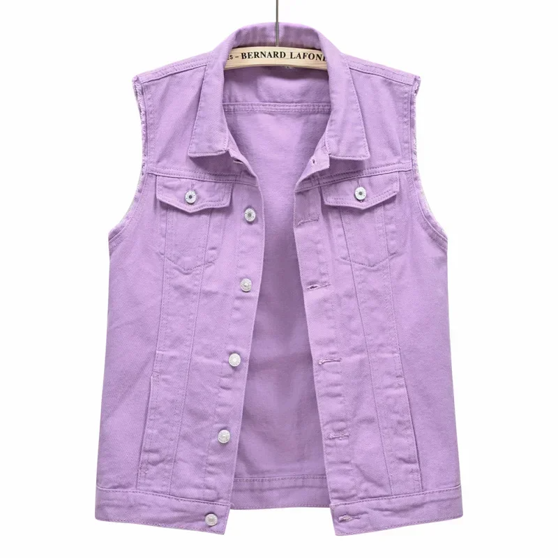 Stijlvol dames denim gilet – Amélie