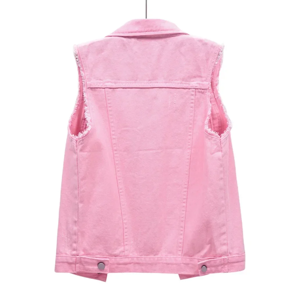 Stijlvol dames denim gilet – Amélie