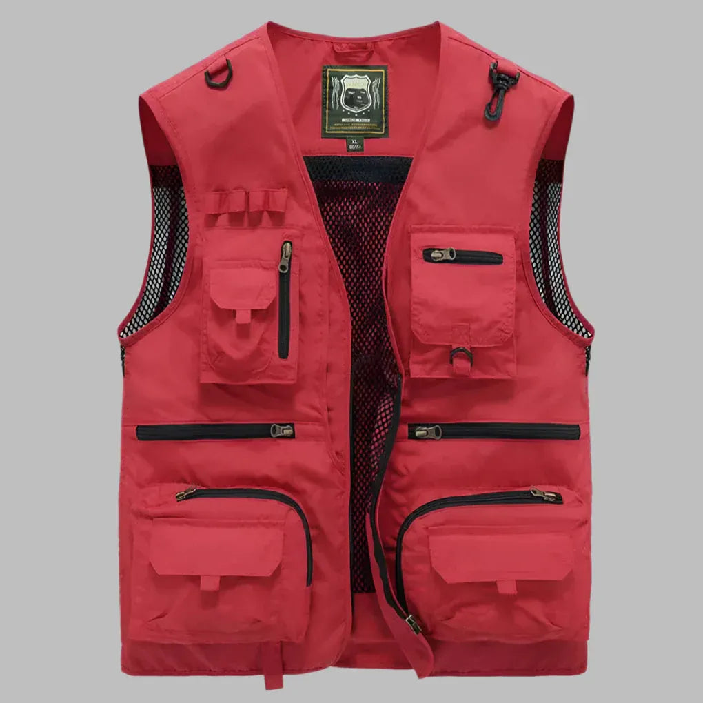 Stijlvol multifunctioneel damesvest met utility look - Kate