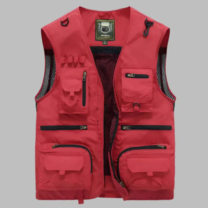 Stijlvol multifunctioneel damesvest met utility look - Kate
