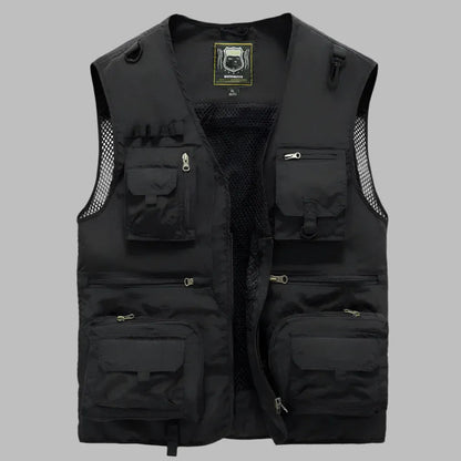 Stijlvol multifunctioneel damesvest met utility look - Kate