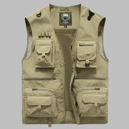 Stijlvol multifunctioneel damesvest met utility look - Kate