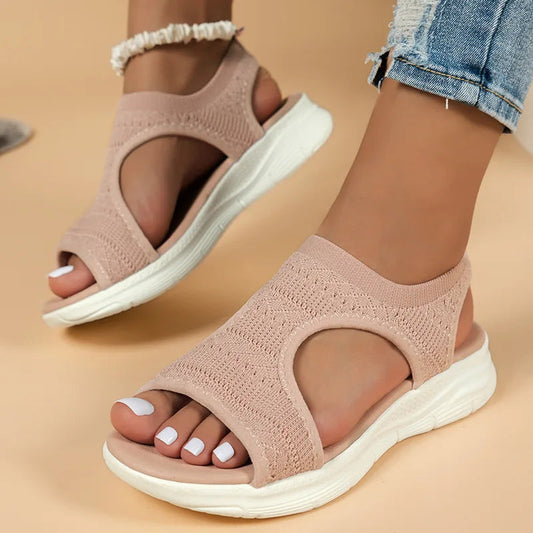 Stijlvolle Sandalen met Verlichting en Ondersteuning voor Comfort