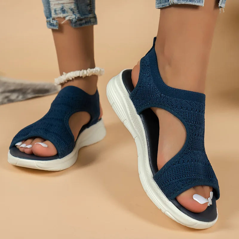 Stijlvolle Sandalen met Verlichting en Ondersteuning voor Comfort