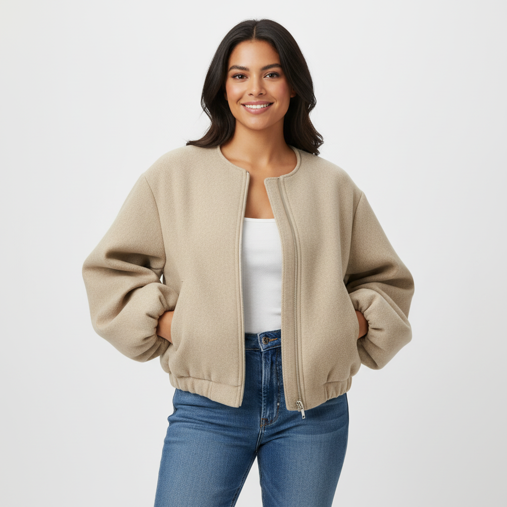 Stijlvolle dames bomber jack – Amélie