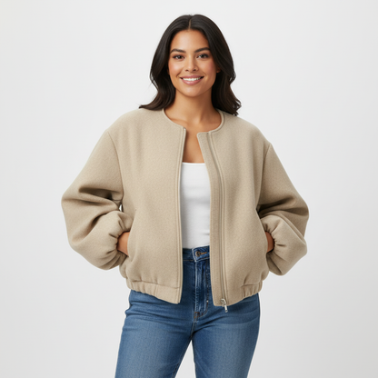 Stijlvolle dames bomber jack – Amélie