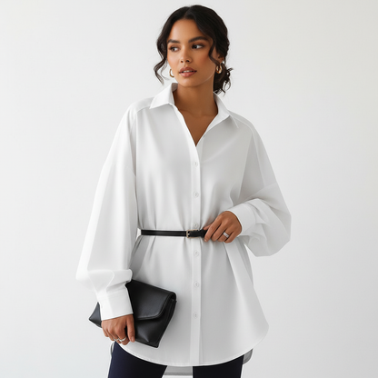 Stijlvolle oversized damesblouse – Riley