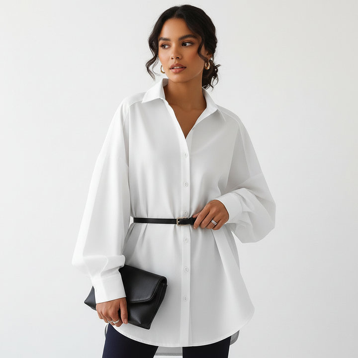 Stijlvolle oversized damesblouse – Riley