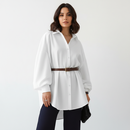 Stijlvolle oversized damesblouse – Riley