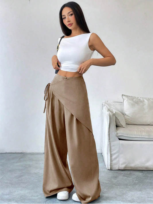 Stijlvolle wide-leg dames pantalon – Lina