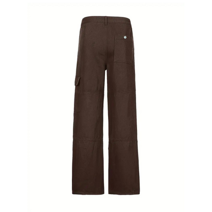 Stoere Cargobroek met zakken voor dames