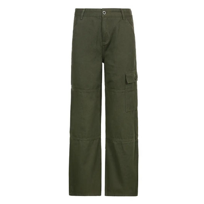 Stoere Cargobroek met zakken voor dames