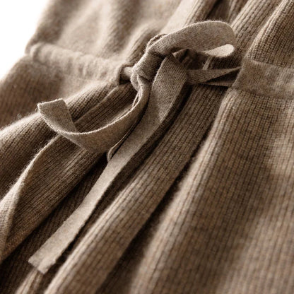 Temperament 100% Merinowol V-hals Vest voor Dames