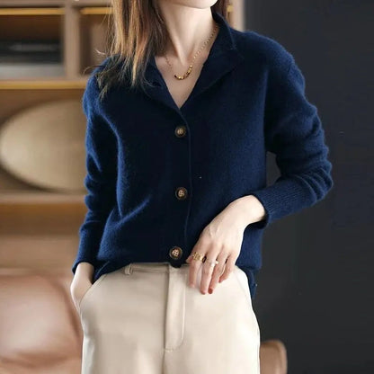Verfijnde gebreide cardigan – Helena