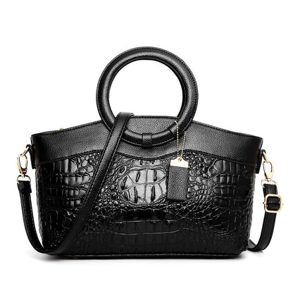 Vesper™ Luxe Handtas met Krokodillenpatroon