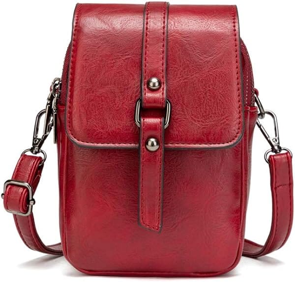 Vintage Multifunctionele Zachte Leren Schoudertas voor Dames