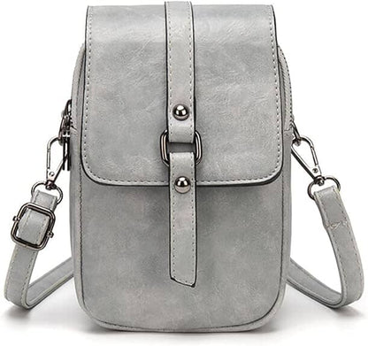 Vintage Multifunctionele Zachte Leren Schoudertas voor Dames