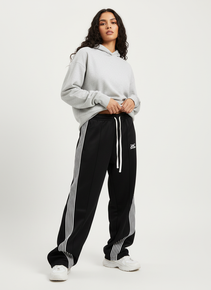 Vintage joggingsbroek met strepen