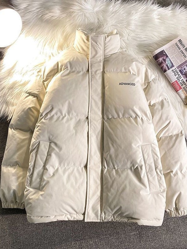 Vintage oversized damesjack met kraag en ritssluiting
