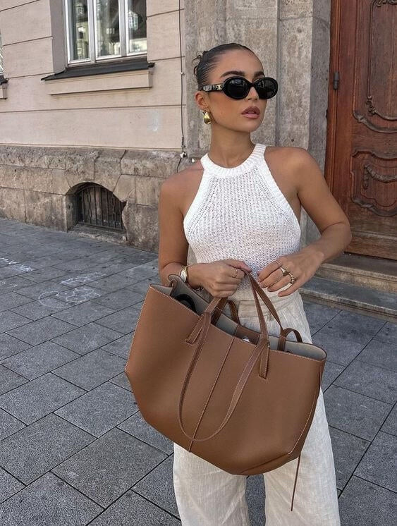 Vintage tote bag – Tijdloze elegantie voor elke dag