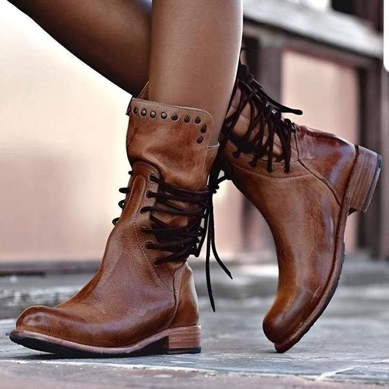 Vintage veterlaarzen voor dames