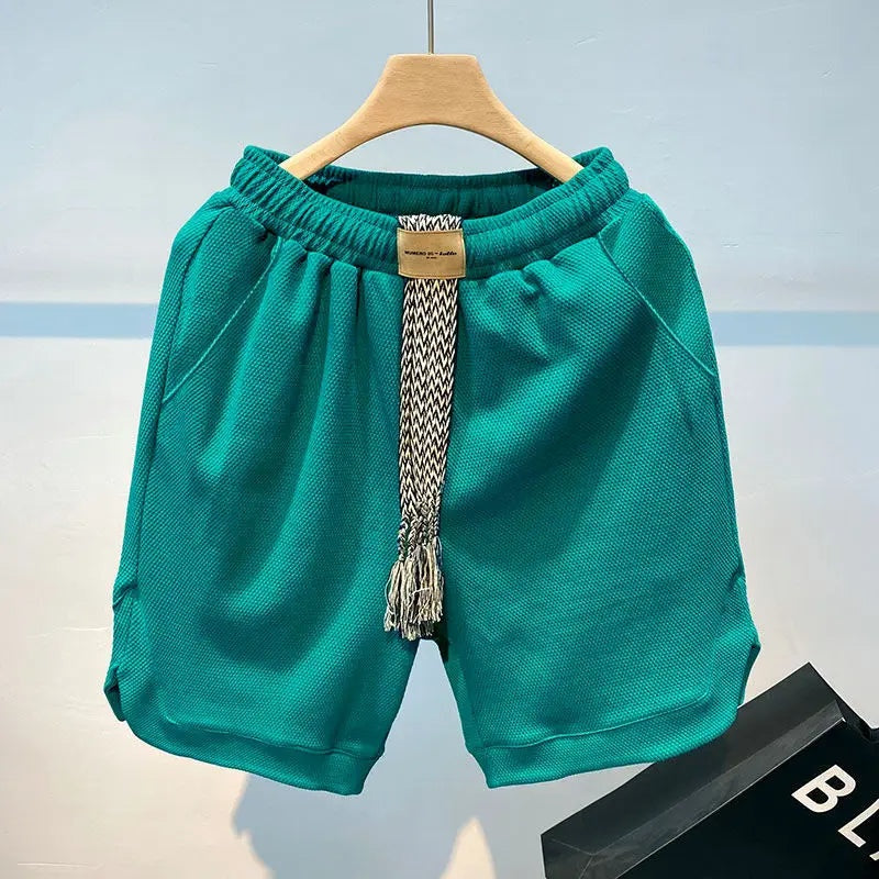 Waffle knit short dames – Elodie