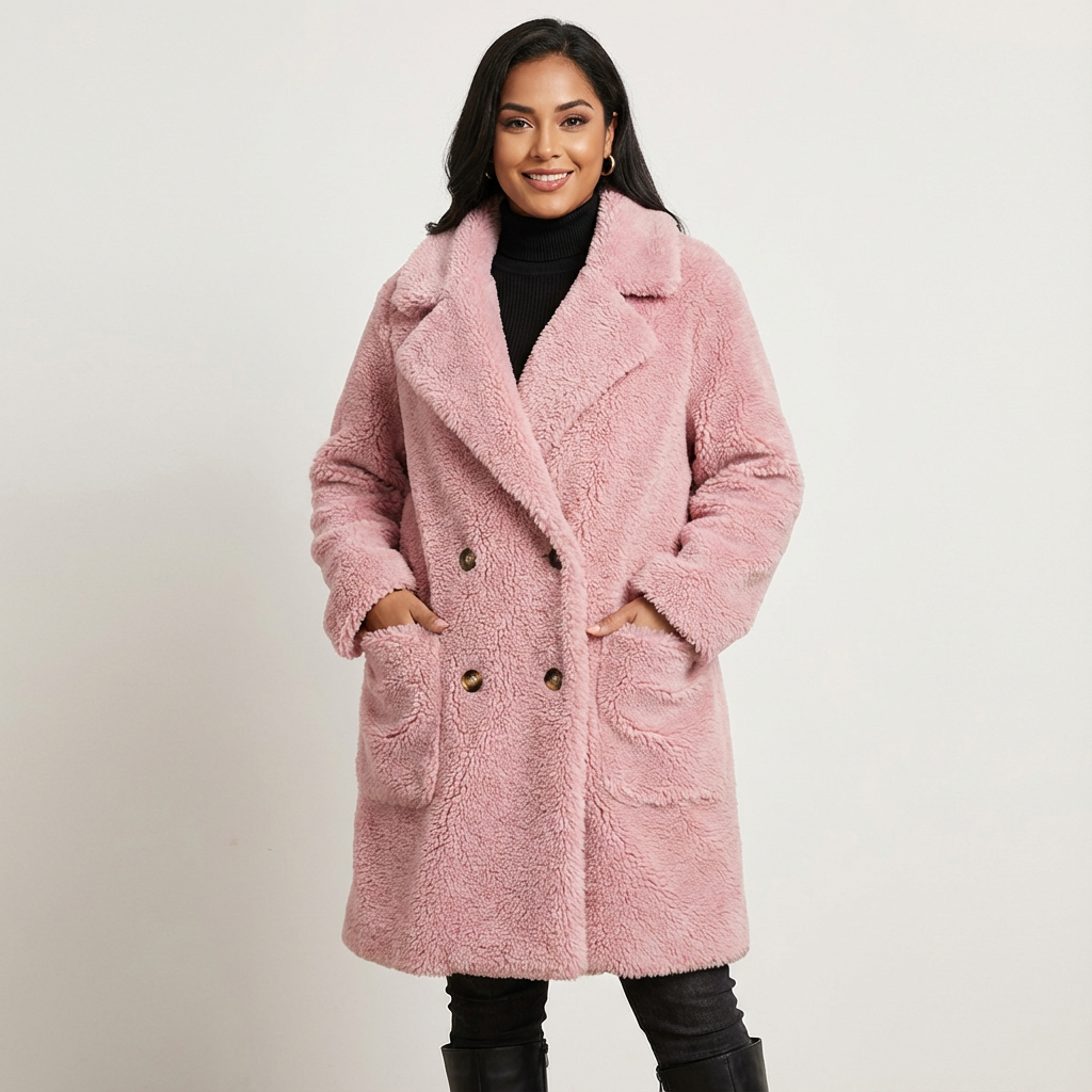 Warme Oversized Teddy Jas