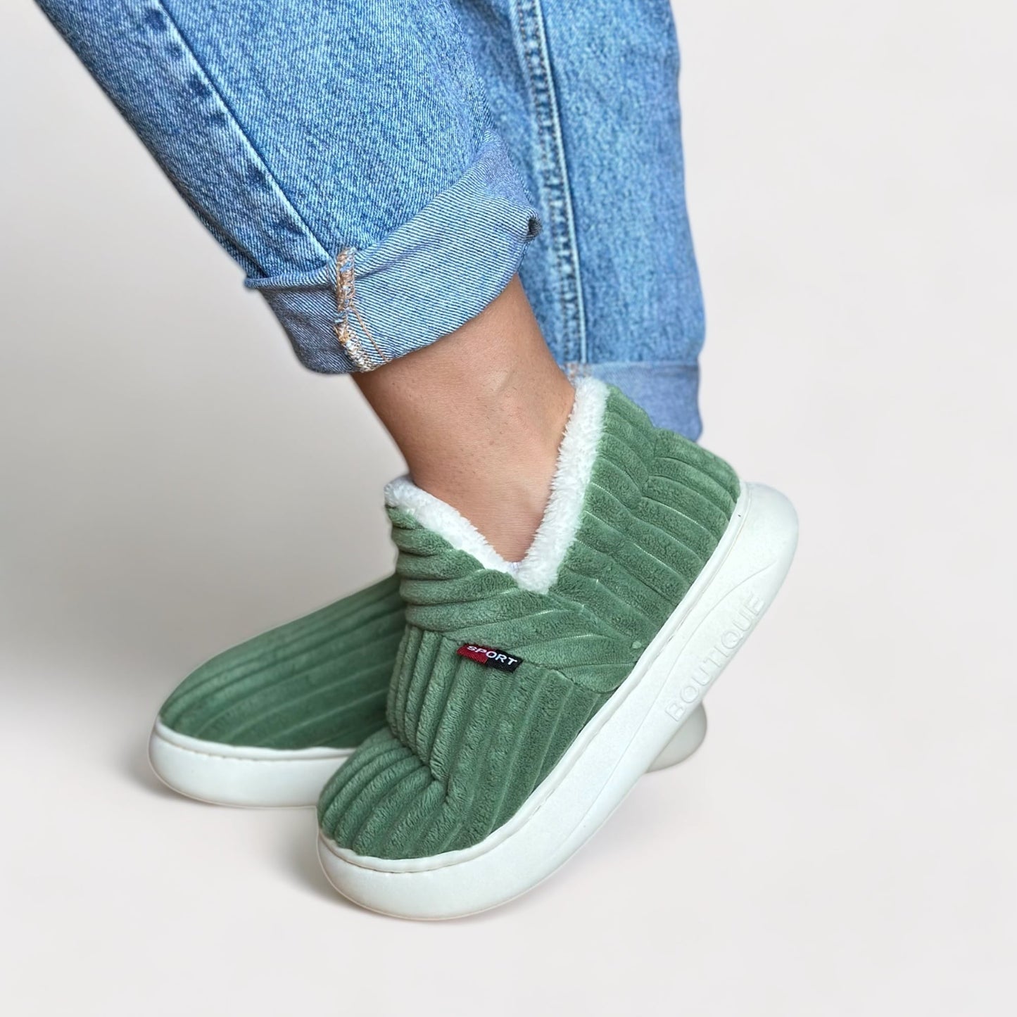 Warme Pantoffels Met Zachte Voering