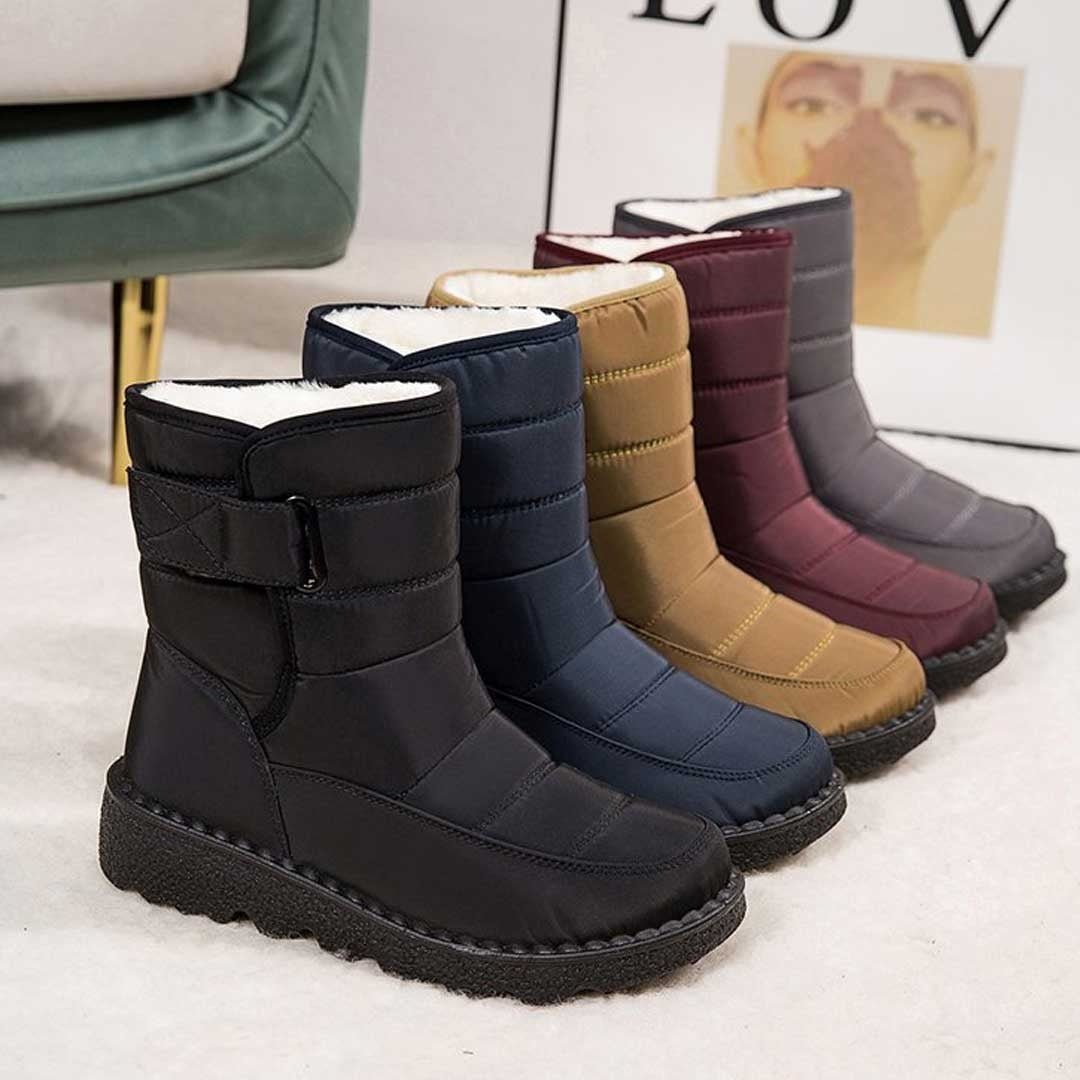 Warme dames sneeuwlaarzen met antislip zool