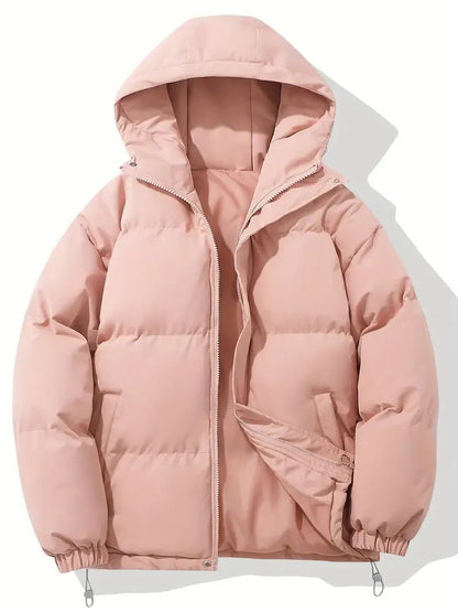 Warme winterjas dames met capuchon – licht & comfortabel