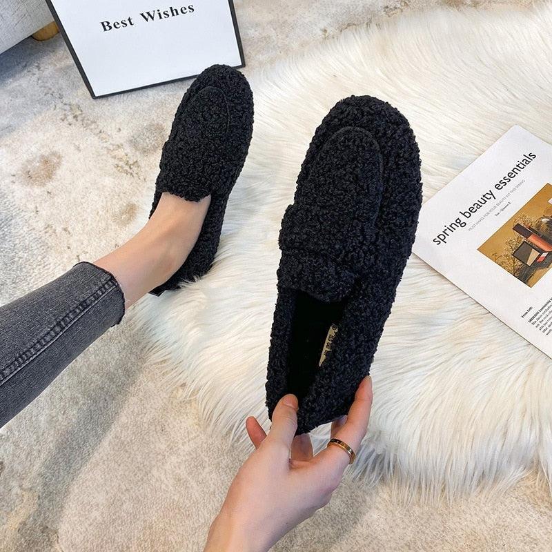 Warme winterpantoffels met comfortabele pasvorm