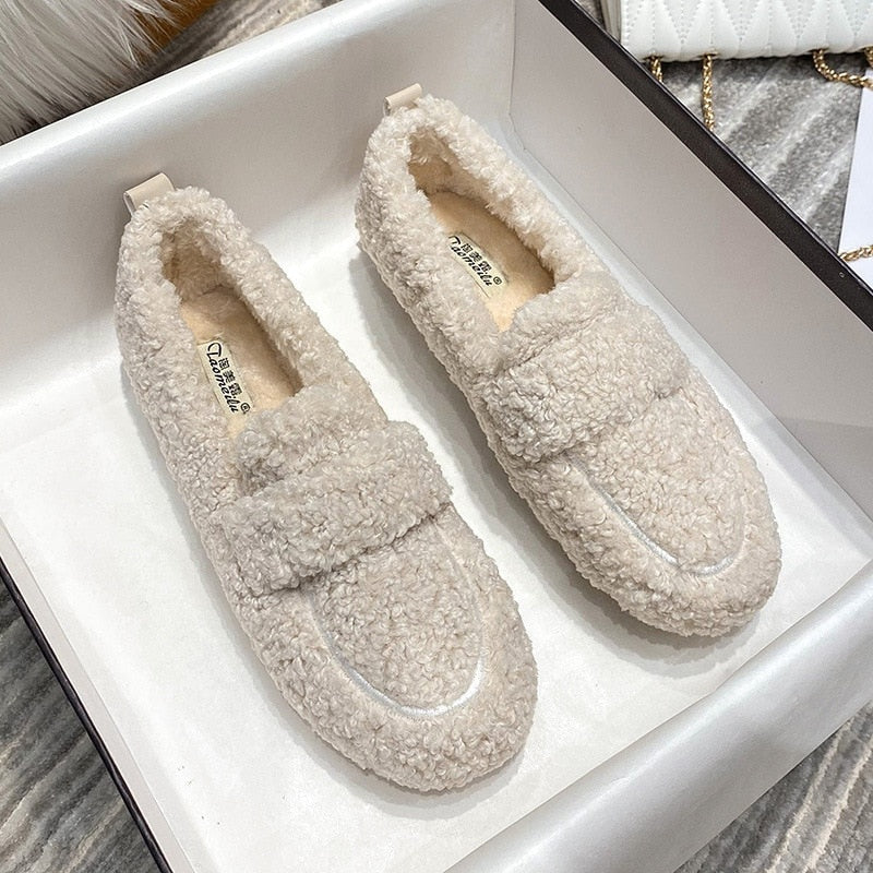 Warme winterpantoffels met comfortabele pasvorm