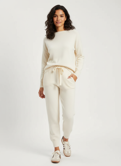 Zachte cashmere loungebroek – Sierra