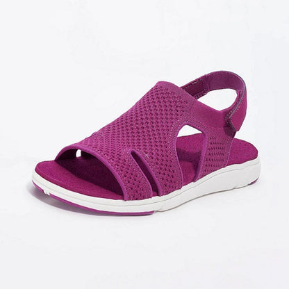 Zachte en Comfortabele Sandalen voor Dames met Stretchmateriaal