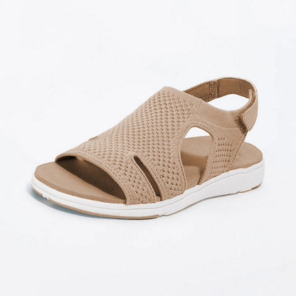 Zachte en Comfortabele Sandalen voor Dames met Stretchmateriaal