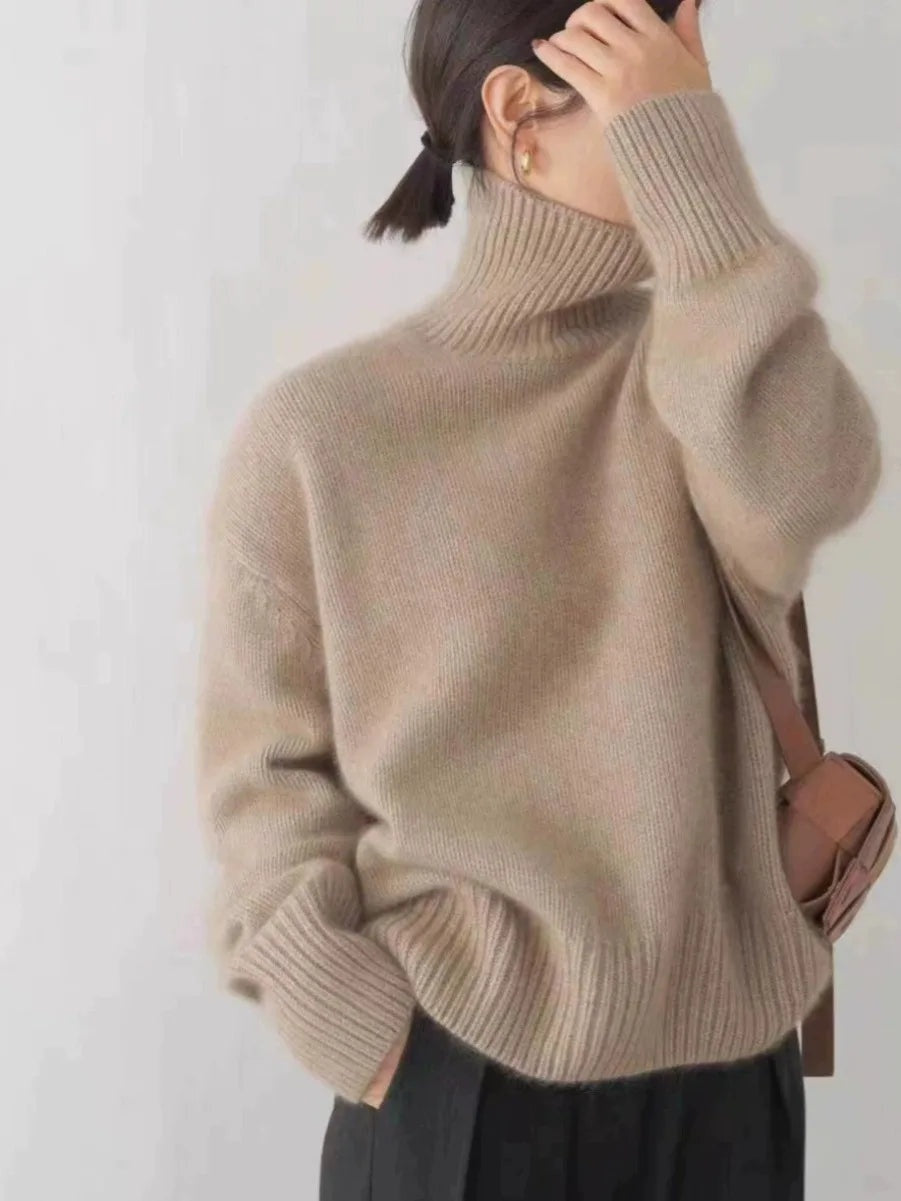 Zachte oversized coltrui – Seraphina