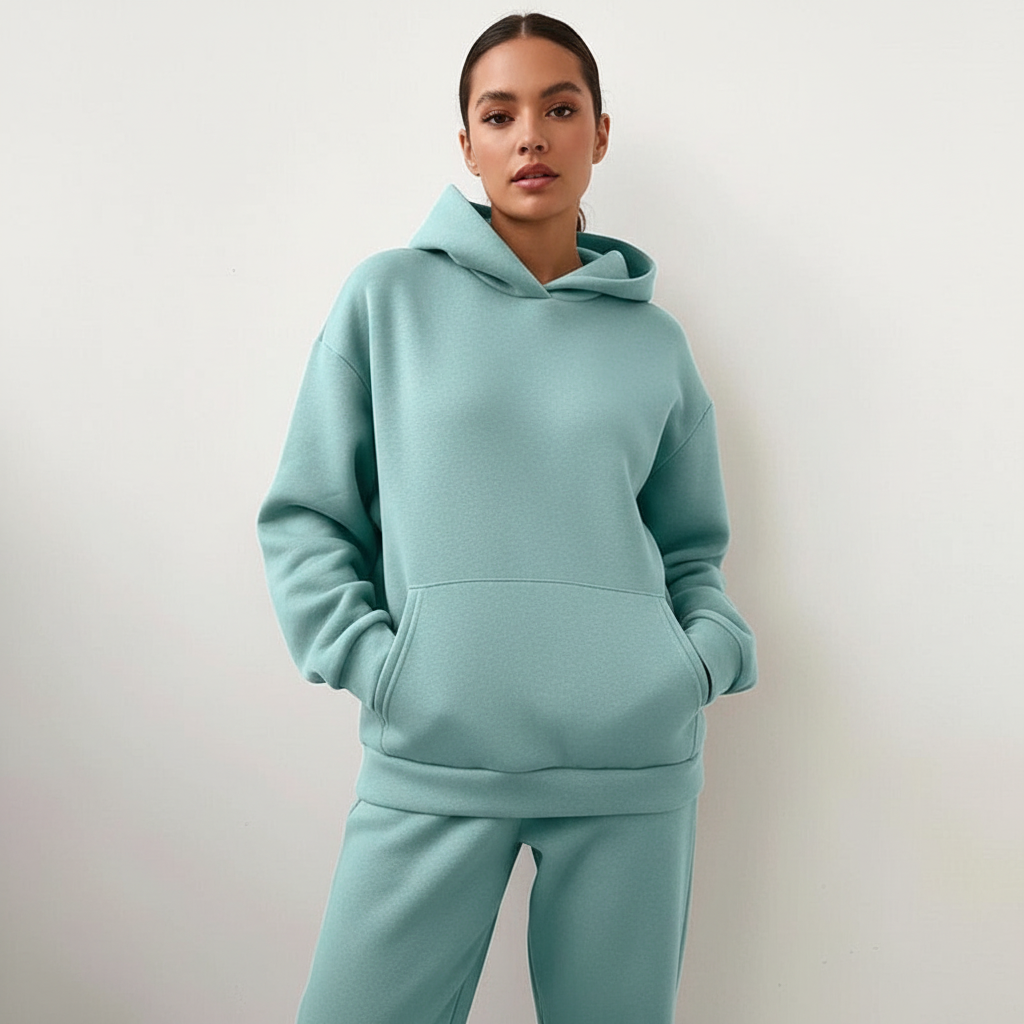 Zachte oversized loungewear set voor dames – Mila