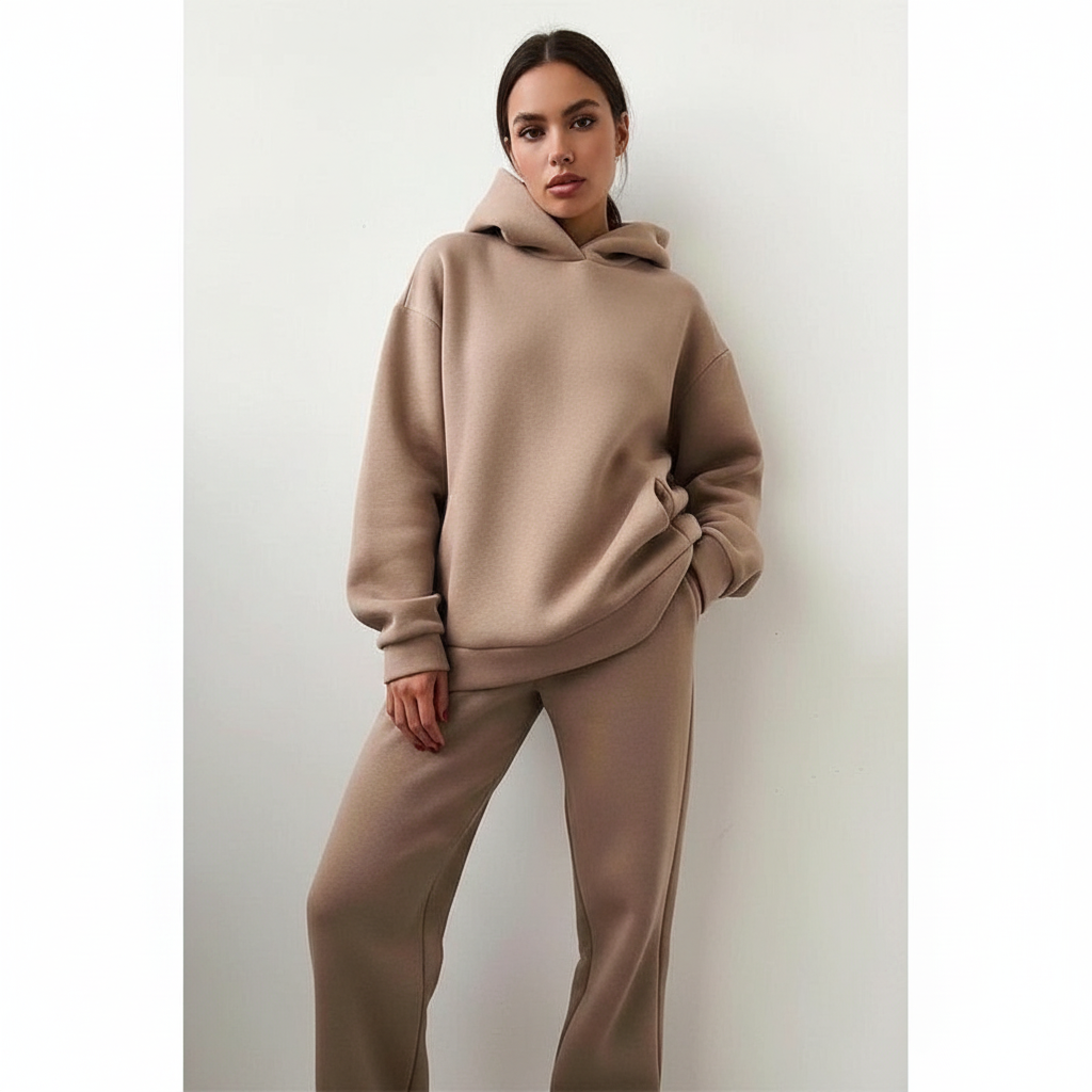 Zachte oversized loungewear set voor dames – Mila