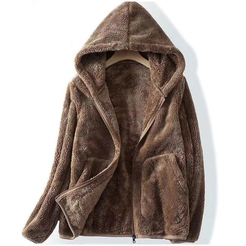 Zachte teddy dames hoodie  – Aria