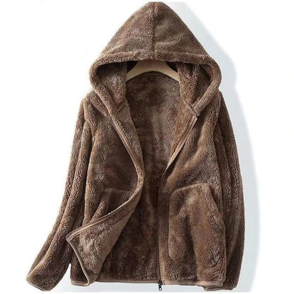 Zachte teddy dames hoodie  – Aria