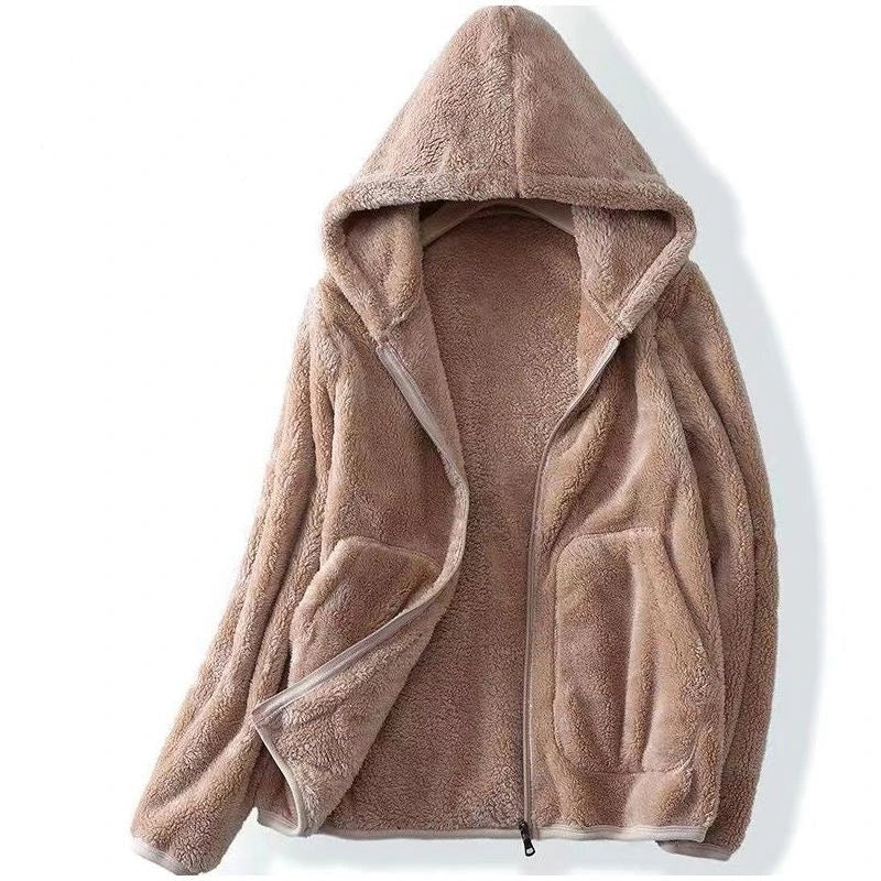 Zachte teddy dames hoodie  – Aria