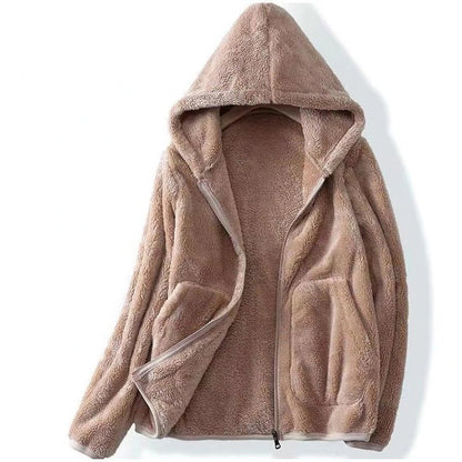 Zachte teddy dames hoodie  – Aria