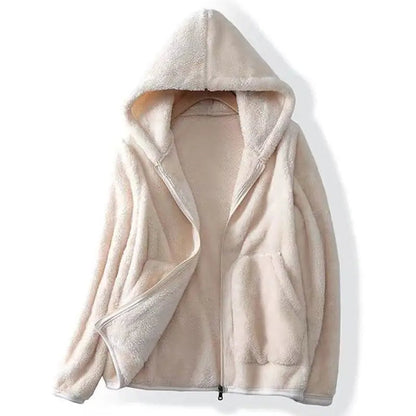 Zachte teddy dames hoodie  – Aria