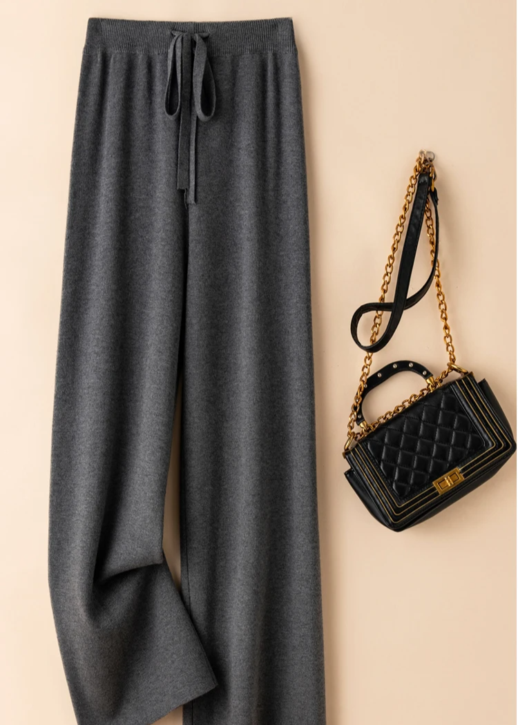 Zachte wide-leg damesbroek – Aurelle