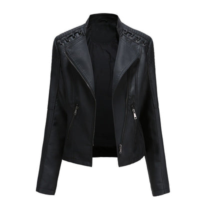 Zale | Leren jas met verwassen look