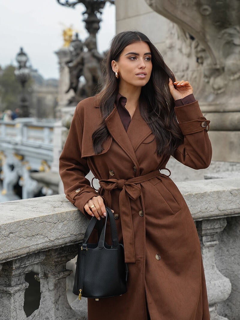 Zelinda | Stijlvolle Bucket-Bag van Kunstleer