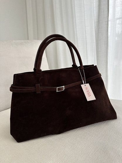 Zella | Luxe Dames Handtas van Suède