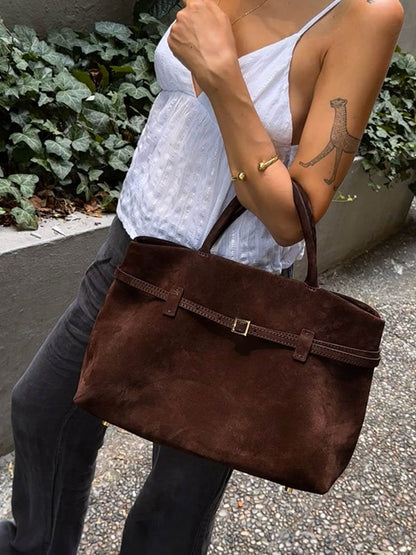 Zella | Luxe Dames Handtas van Suède