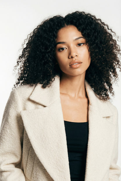 Structured Form Cropped Jacket Slim Fit Blazer