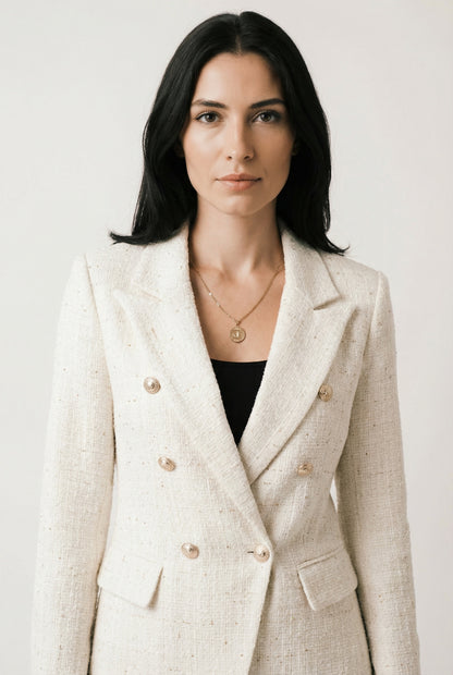 Amelie All-Season – Luxe Tweedlook – Tailored Blazer